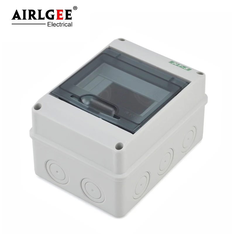 2-5-way plastic power box HT-5 waterproof ABS high quality outdoor junction box surface mount modular distribution box