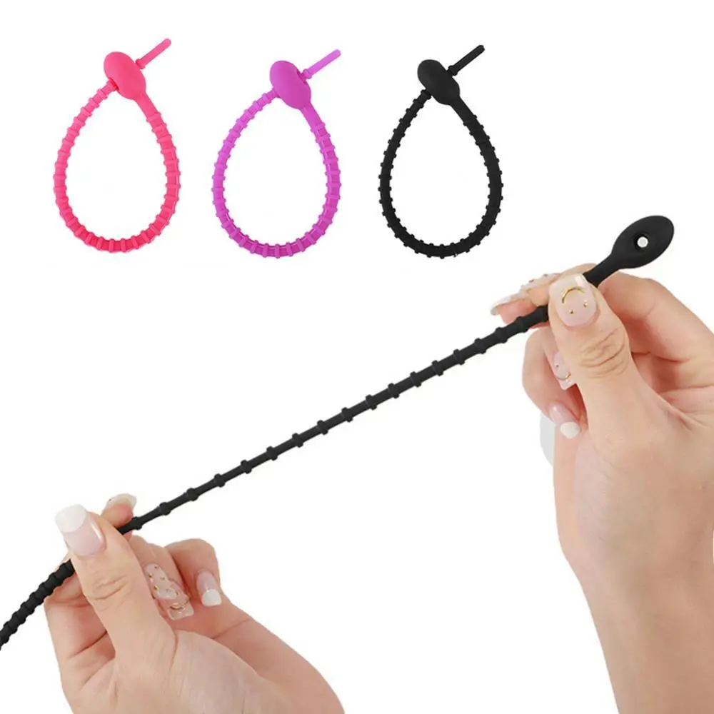 

OLO Urethral Dilators Soft Silicone Urethra Catheter Sex Toys for Men Penis Plugs Masturbator Urethral Sounding Tube Adult Sex