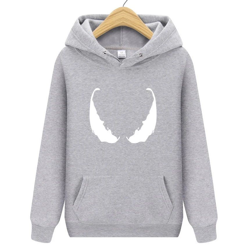 New autumn winter Venom  HOODIE Hip Hop Street wear Sweatshirts Skateboard Men/Woman Pullover Hoodies Male Hoodie