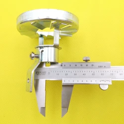 2pcs Air Swirler for Waste Oil Burner Stable Flame 74mm Single Hole Flame Ring Diesel Methanol Burner Flame Plate
