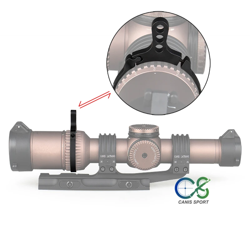 Jacht Accessoires Rifle Scope Schakelaar View Gooi Lever Scope Mount 48Mm Vertex Voor Riflescopes Voor Outdoor Jacht Gs33-0132D