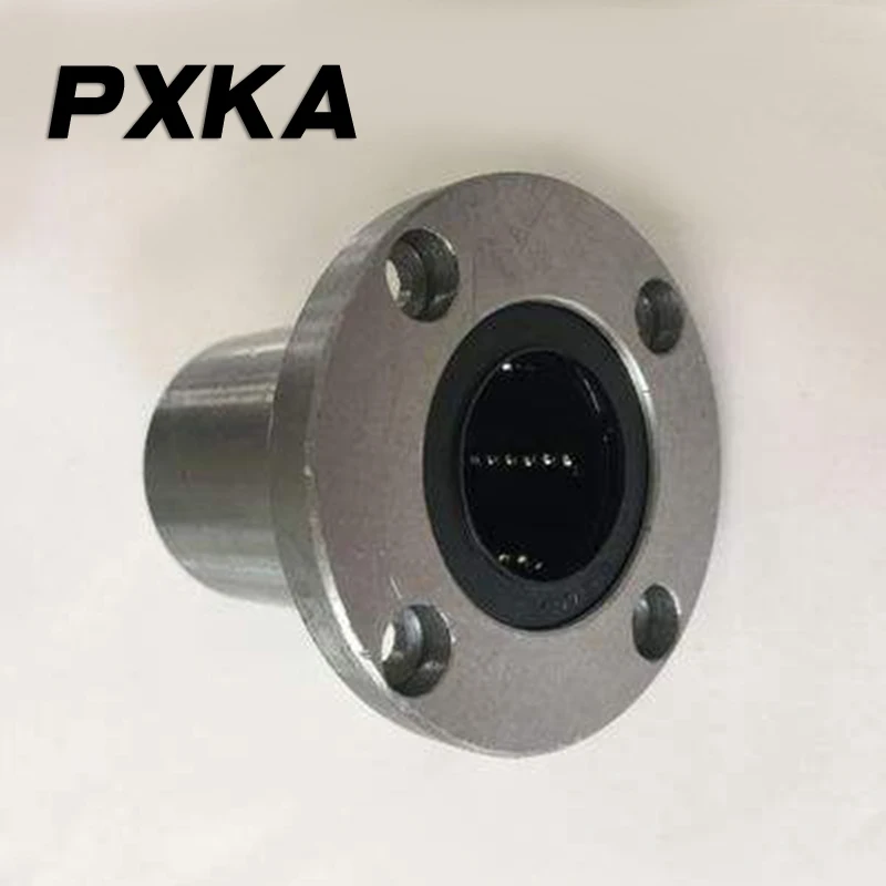 round flange seat high speed steel ball LMF6UU inner diameter 6MM precision linear bearing