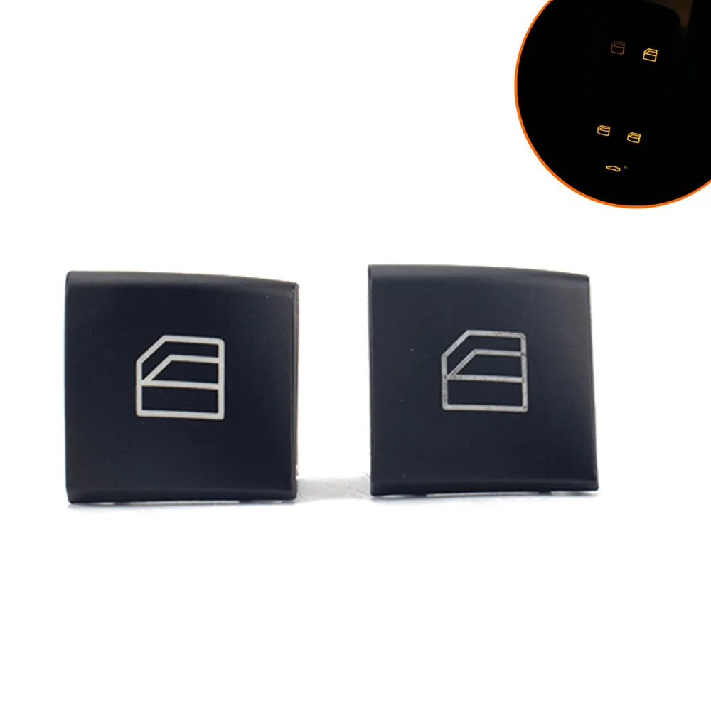 

​Driver Window Button Switch Repair Button Cap Cover for Mercedes ML GL R W164 X164 W251 2518300390 2518300590