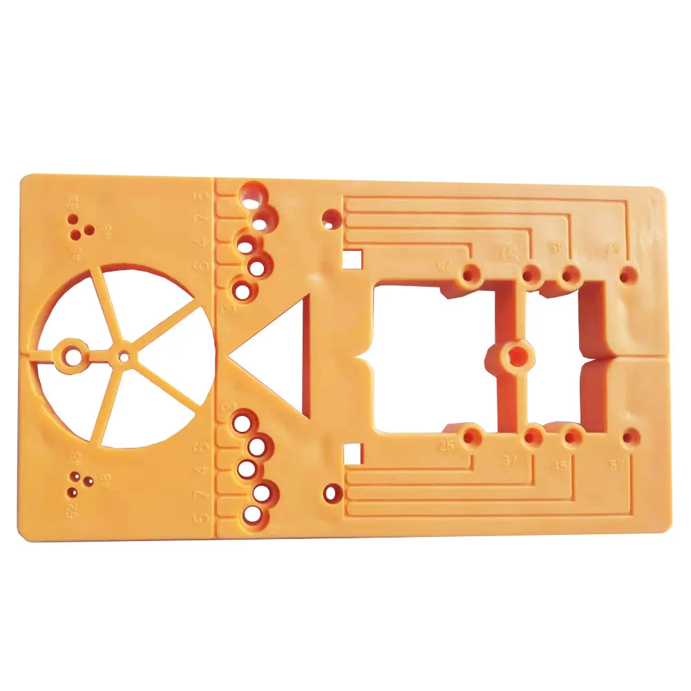 Nuovo design brevetto 35mm guida di perforazione del foro della cerniera localizzatore cerniera foratura Jig punte da trapano strumenti di apertura del foro della porta del legno