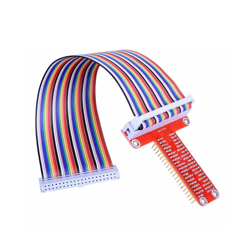 Untuk Raspberry Pi 4B 3B + Kit 830 MB-102 Tie Point Solderless Breadboard + GPIO T Type Expansion Board + 65 Buah Kabel Jumper