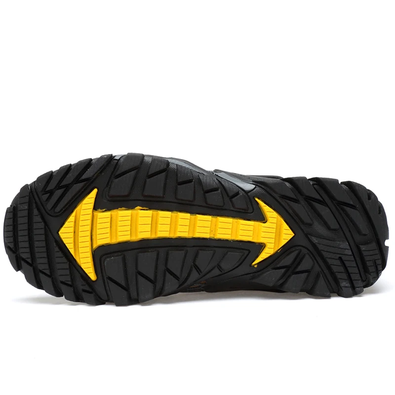 Zapatos de senderismo transpirables para hombre, zapatillas de deporte de ante y malla para exteriores, zapatos de escalada, calzado deportivo de