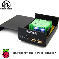 Fuente lineal de 15W para Raspberry Pi, adaptador de corriente lineal DC 5V 3A