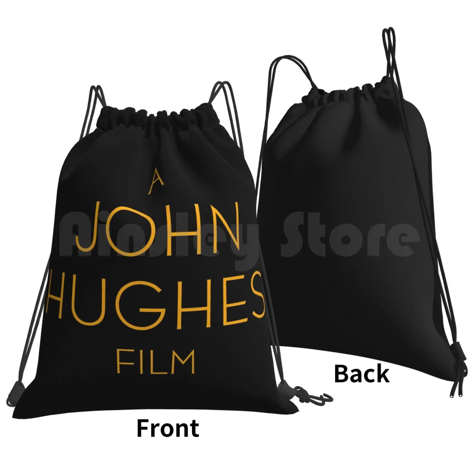 The Breakfast Club-A John Hughes Film Backpack Drawstring Bags Gym Bag Waterproof Breakfast Club 80s John Hughes Movies