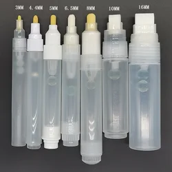 Liquid Chalk Paint Pen Rod, marcador líquido, plástico reutilizável, repetitivo, acessórios, 1pc