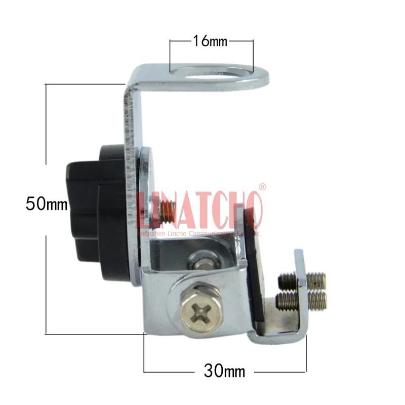 RB-20 Mini Car Antenna Trunk Lid Hatchback Mobile Two Way Radio Small Mounting Bracke for PL259 Antenna