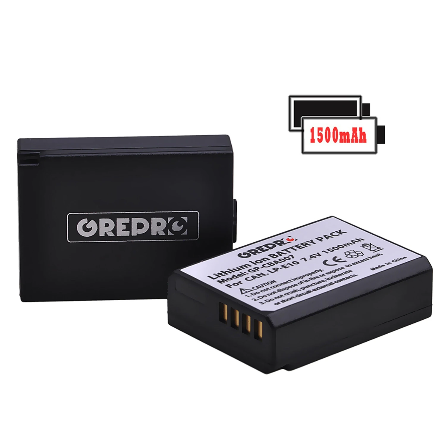 LP-E10 LPE10 LP E10 Batería + Cargador con Puerto Tipo-c para Canon EOS 1300D 2000D 1100D 1200D 4000D, Kiss X50, X70