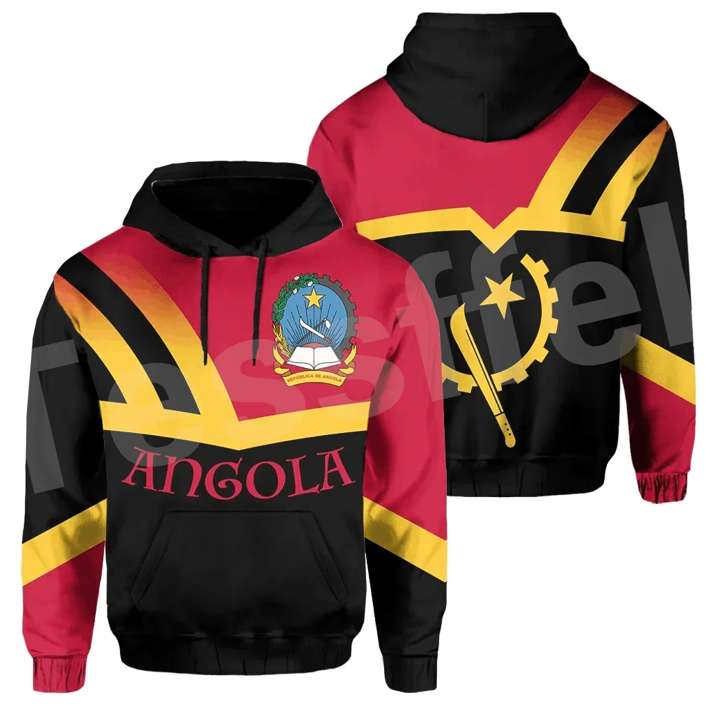 

Tessffel Africa Country Flag Angola Symbol Colorful Tracksuit 3DPrint Men/Women Harajuku Pullover Autumn Long Sleeves Hoodies A9