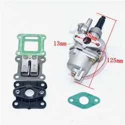 47cc 49cc Carburetor Reed Valve Mainfold Kit for pocket bike Mini ATV/Dirt bike