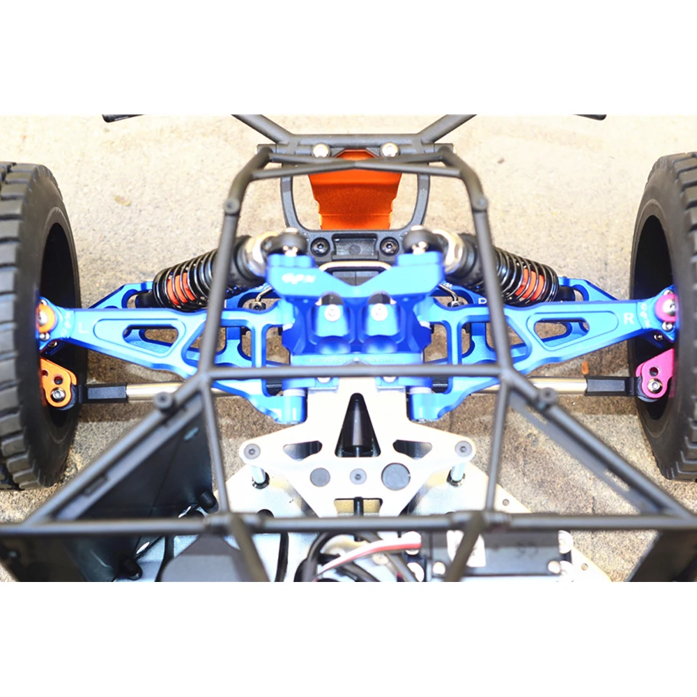 GPM Losi 1/10 Baja Rey RTR 4WD Desert Racer LOS03008 metalowe aluminiowe przednie górne ramię obrotowe ramię przednie górne ramię