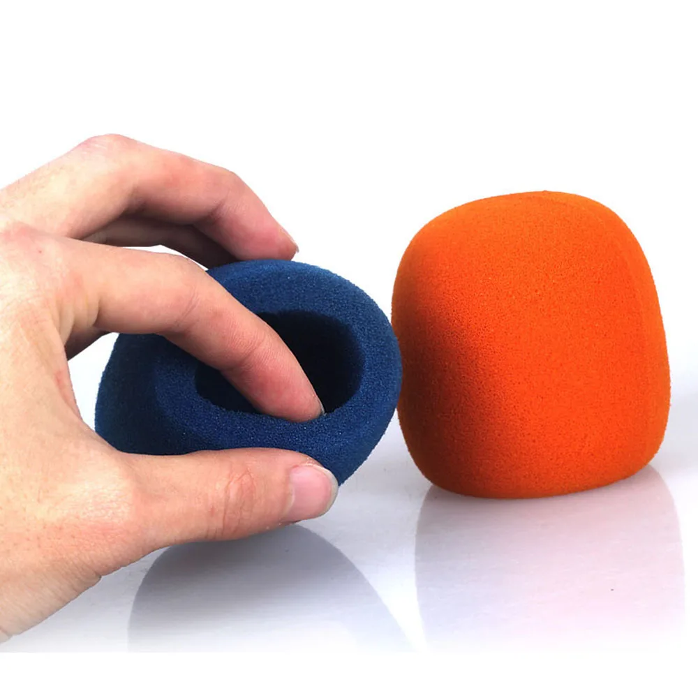 5 шт. беспроводной ручной сценический микрофон ветровое стекло пенопластовый чехол для микрофона караоке DJ губчатый фильтр ветрозащитный экран Лидер продаж 5 C