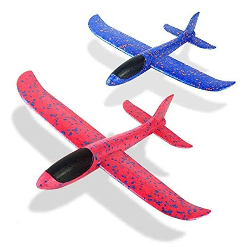 2024 New Foam Toys Throwing Foam Plane 3 Flight Mode Glider Plane Flying Toy Kid