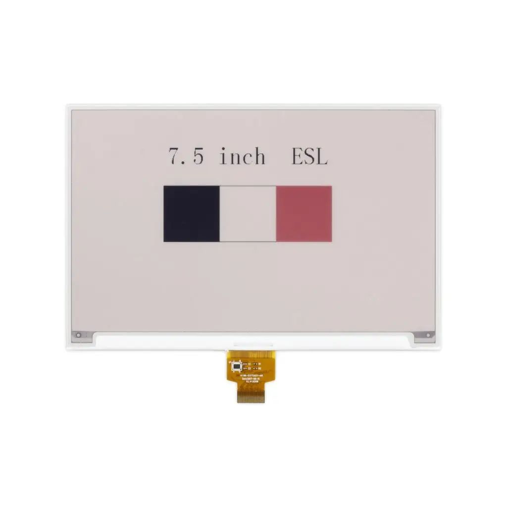 HINK-E075A01 7.5inch E-Ink Display HAT 640x384 Resolution SPI interface Compatible with Raspberry Pi 3B/3B+/Zero