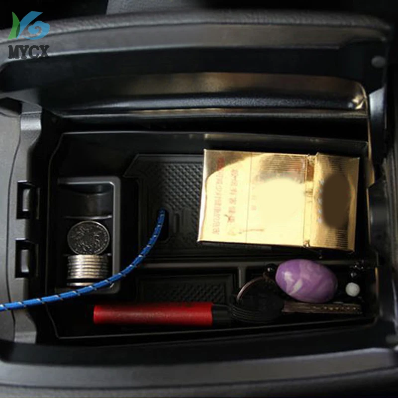 

for Mercedes Benz GLK Class Armrest Storage Box 2009 2010 2011 2012 2013 2014 2015 Central Console Tray