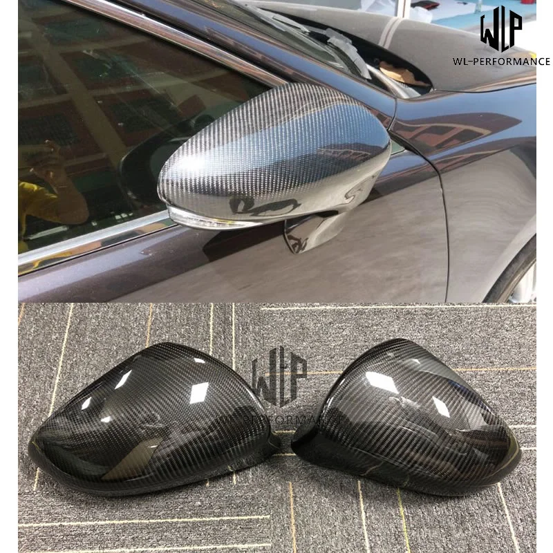 

High Quality Carbon Fiber Stick-on Car Rearview Mirror Cap Cover Car Styling for Lexus Es Ct Is Gs 200 250 300