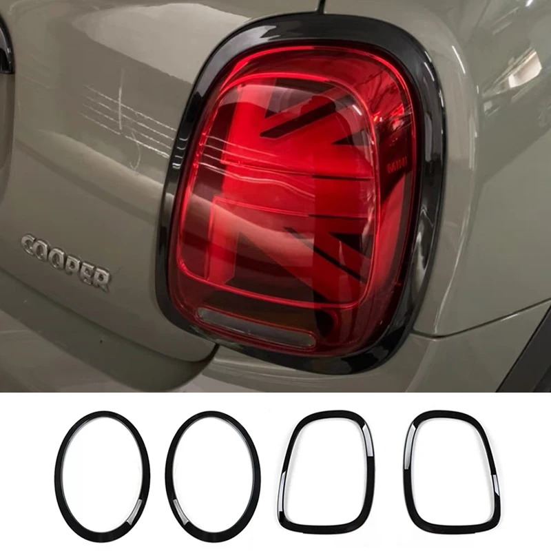 For Mini Cooper One JCW F55 F56 F57 Car-styling Accessories Car Headlight Head Tail Rear Lamps Frame Ring Covers Sticker Housing