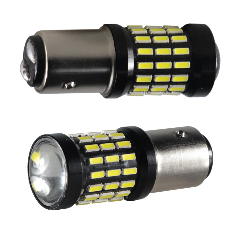 Led Car Turn Signal Lamp P21/5W 1156 1157 BA15S BAY15D Super 7W White Red 12 24 V volt Auto Brake Light 12v 24v Parking Bulb