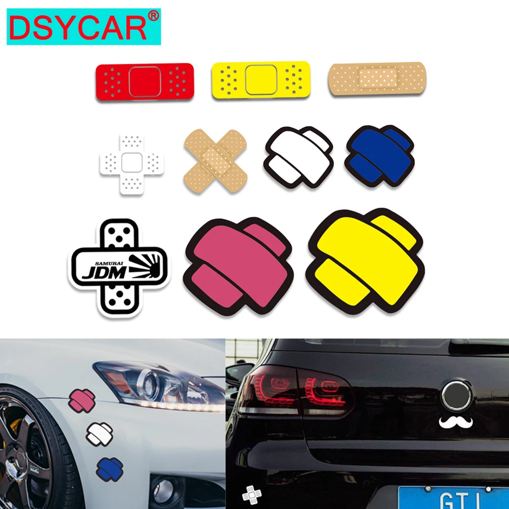 

DSYCAR 1Pcs Creativity Car Sticker Decal Waterproof Stickers for Car Window Bumper Laptop Motorcycle