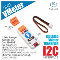 M5Stack Official Voltmeter Unit (ADS1115)
