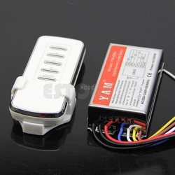 4 Ways Remote Control ON/OFF AC 220V Digital Switch Controller For Light Lamp  M07 dropship