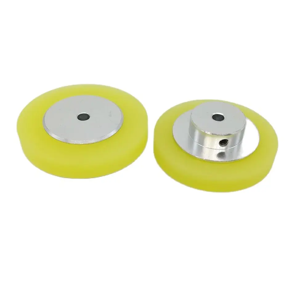 Polyurethane Synchronizer Rotary Encoder Measurement Meter Wheel 100 200 300 MM Perimeter Circumference 6 8 10 MM Bore 2pcs