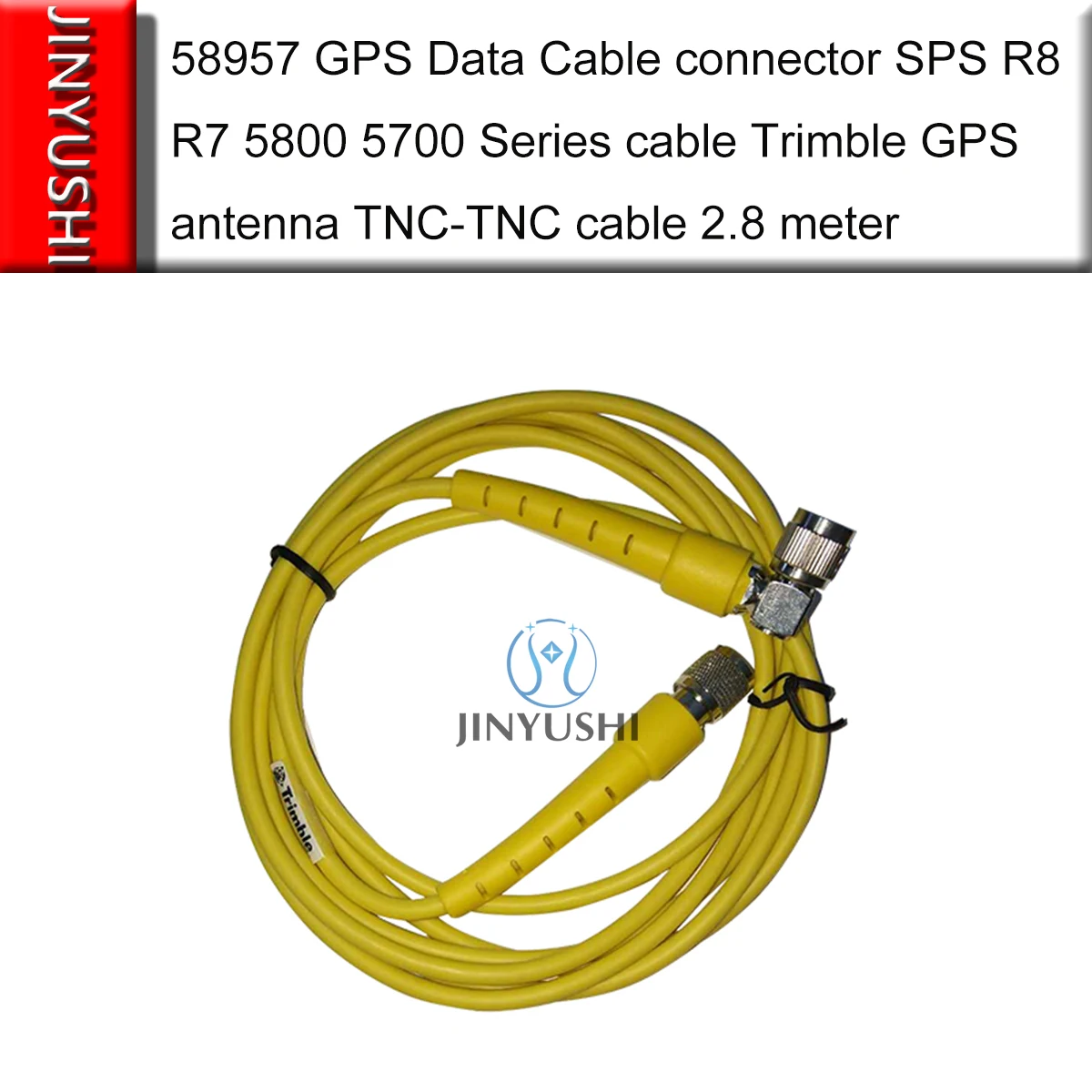 

58957 GPS Data Cable connector SPS R8 R7 5800 5700 4800 4700 Series cable Trimble GPS antenna TNC-TNC cable 2.8 meter