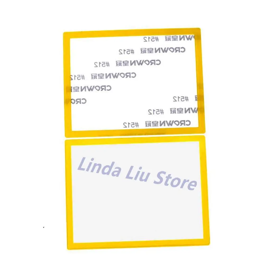 

200pcs Colorful Plastic lens Top Upper LCD Screen Cover Bottom Lower Cover Replacement For Nintend DS Lite For NDSL Game Console