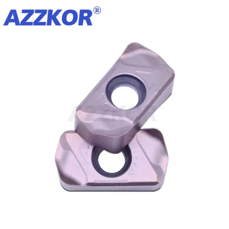 Doppelseitige Schnelle-Feed Fräsen Cutter LNMU0303ZER Stahl Edelstahl Sonder Offene Raue Cutter 1135R0. 8 einsatz Für CNC Maschine Werkzeug – Detail 2