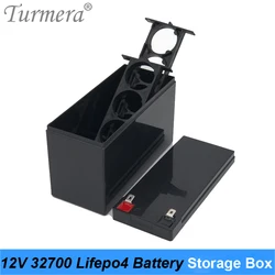 Lifepo4 Battery 32650 32700 Storage Box with 1x4 Bracket for 12V 7Ah Uninterrupted Power Supply and E-bike Battery Use A Turmera