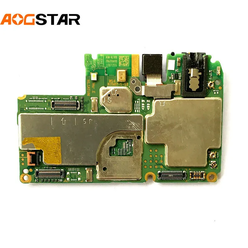 

Aogstar Mobile Electronic Panel Mainboard Motherboard Unlocked With Chips Circuits Flex Cable For Huawei Honor 7A AUM-AL00 AL20