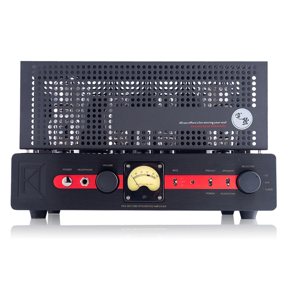 HiFi 300B Integrated amplifier 8W Hi-end Power AMP 6SL7*1/CV181*2 Preamplifier Point to Point Welding