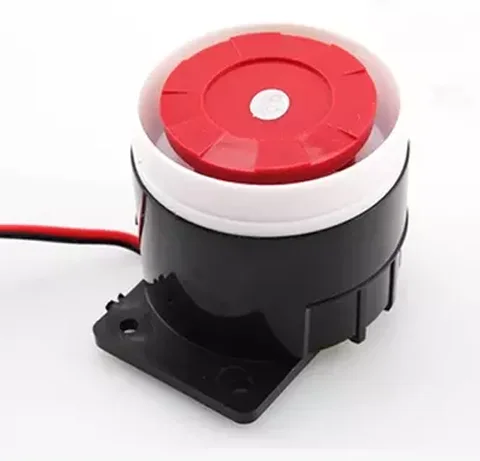 Alarma antirrobo con cable de 12V, sirena de tono alto, altavoz de Control de acceso antirrobo, 402