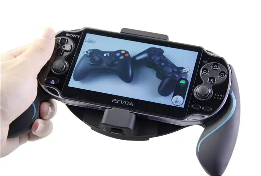 Durable Joypad Bracket Holder Case Hand Grip Handle Compatible for Sony PSV PS Vita 1000 series