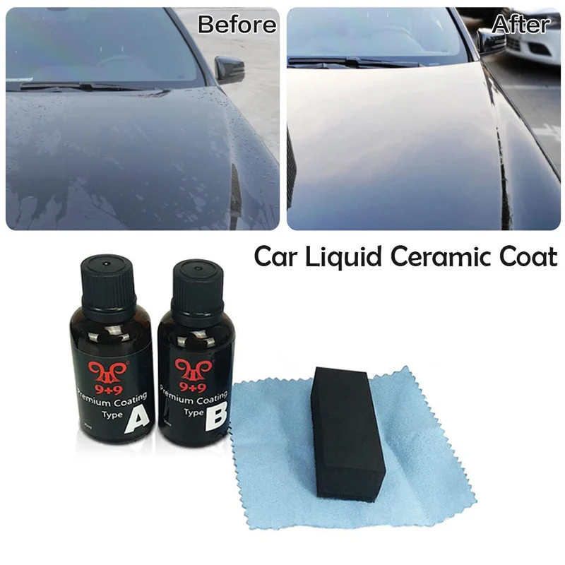 1L 9H Ceramic Car Coating Liquid Super Hydrophobic Glass Coating Glass High Density Nano Ceramic Car Paint Care