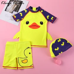 Kids Swimwear for Girls Boys Duck Children's Swimsuit UPF50 UV Protection Swimming Bathing Suit Toddler Infant Baby Beach Wear