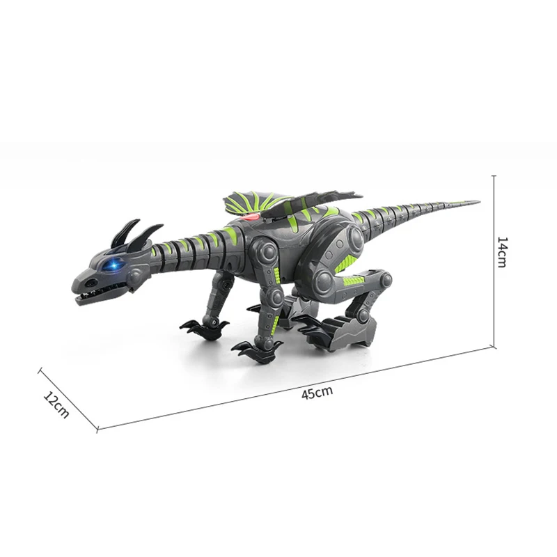 electronic dinosaur toy cars with cool light and music walling Simulation Tyrannosaurus animal model gift for children kids