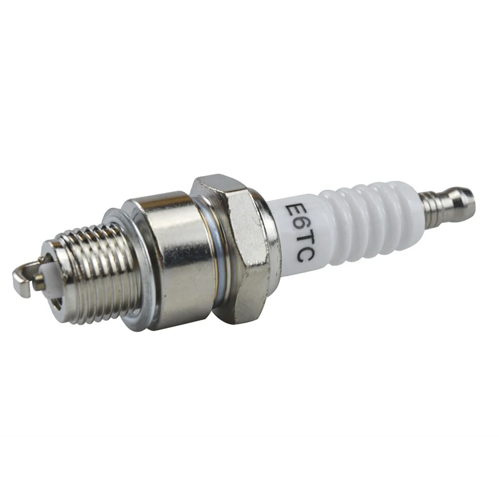 1 PCs E6tc spark plug for 4 stroke engines (gg1200, gg1300, GP40), gasoline tool candle