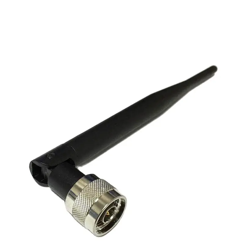 Antenna Wifi 1PC 2.4Ghz 5dbi ad alto guadagno con connettore N maschio ripetitore di segnale Wireless ruotabile aereo omnidirezionale