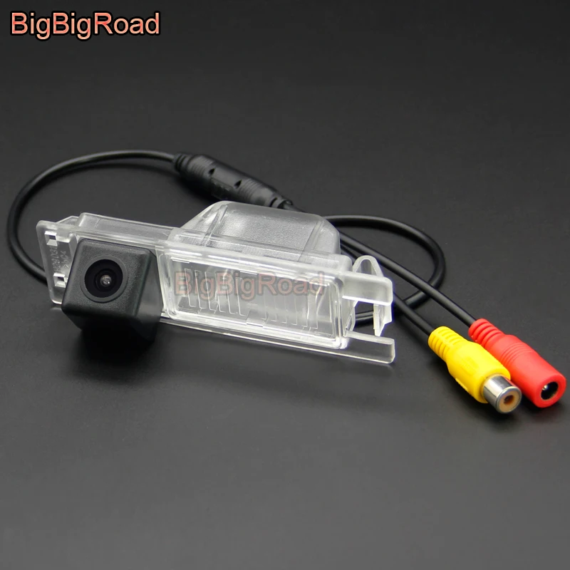 

BigBigRoad Vehicle Wireless Rear View Parking Camera HD Color Image For Alfa Romeo Brera Spider 156 159 166 147 Giulietta 940