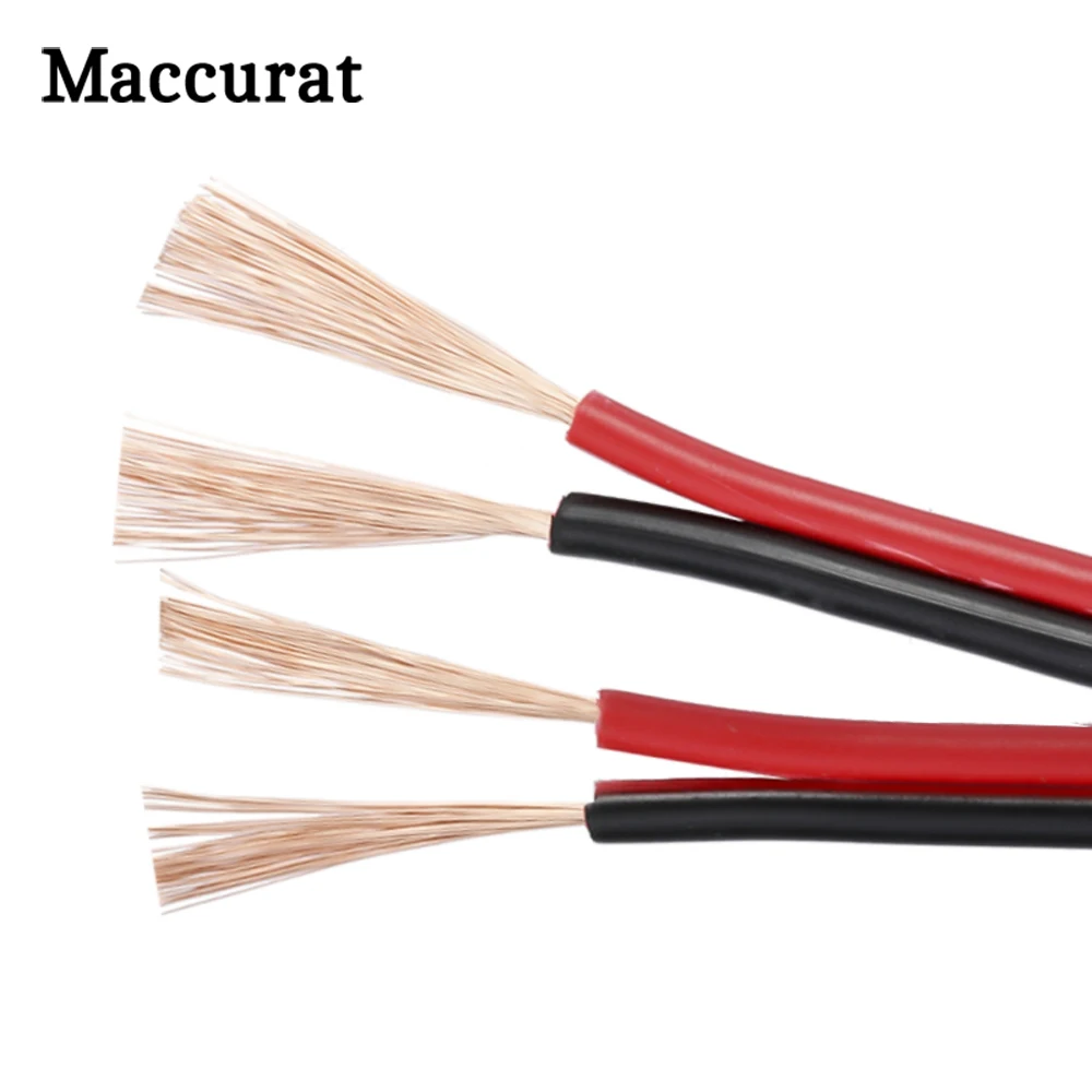 2/5M Heatbed Welding Wire Hot bed Electric Red Black Extension Wire Cable 2x0.75M 3D Printer Parts & Accessories Welding line