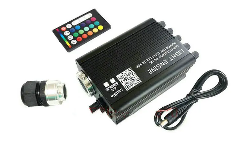 rgbw-車の光ファイバー12vリモコンオーディオコントロールスターライトスマートフォンアプリケーション用のリモコン