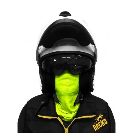 Necko Neon Green Buff Bandana Face Mask-DN0424 444983636