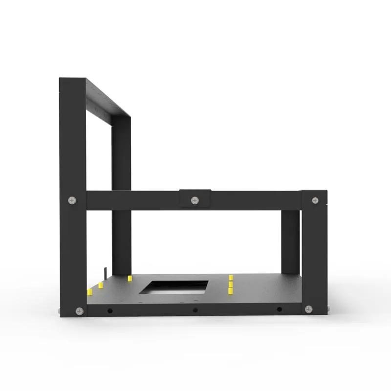 Graphics Card Holder Rack Open 6 Card 8 Card Bracket Rack Black Steel Graphics Card Bracket Computer Components
