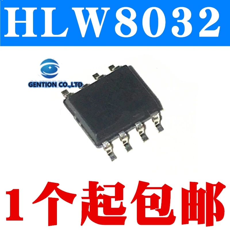 

5PCS HLW8032 high-precision energy metering IC/coulometer SOP8 chip in stock 100% new and original