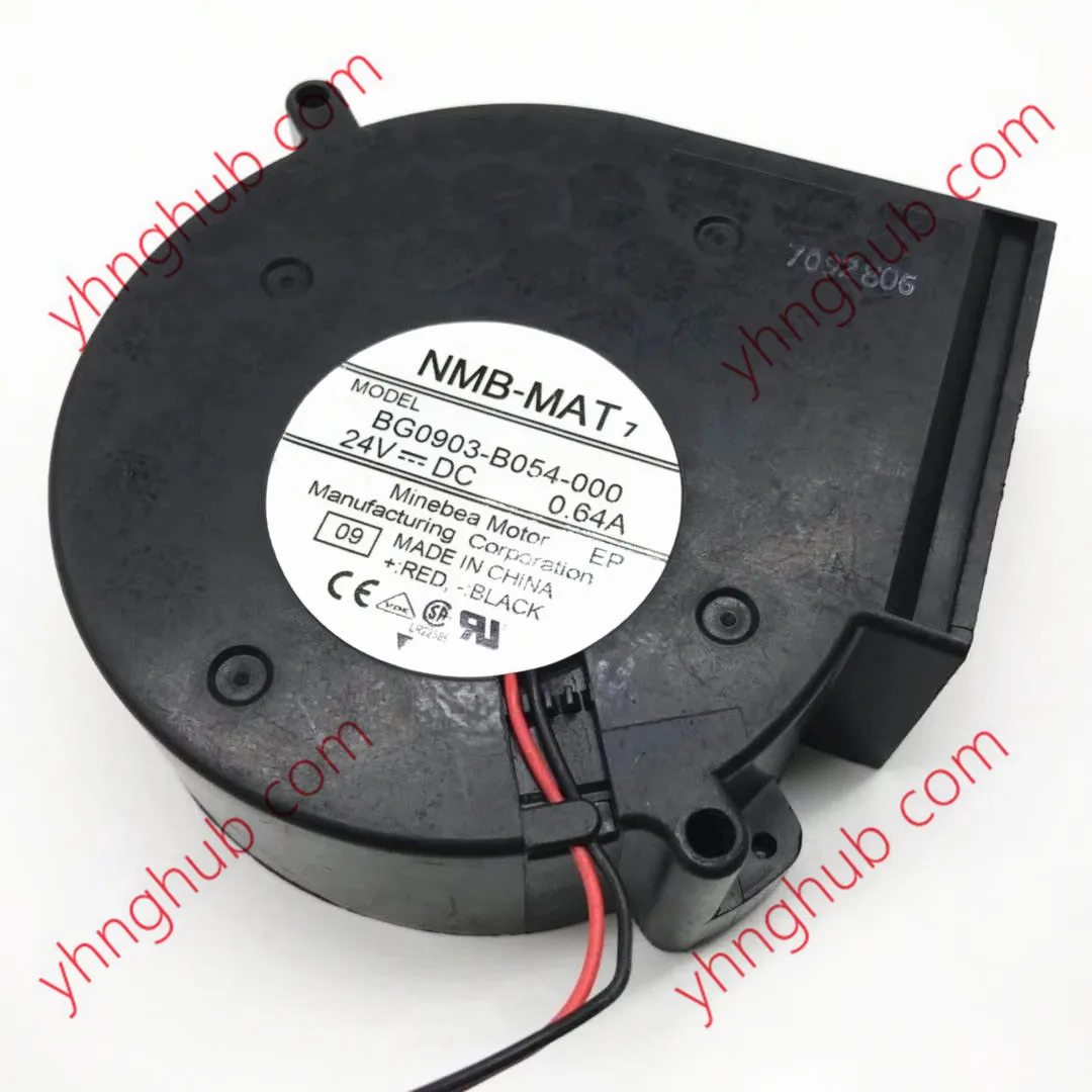 

NMB-MAT BG0903-B054-000 DC 24V 0.64A 97x97x33mm 2-Wire Server Cooling Fan