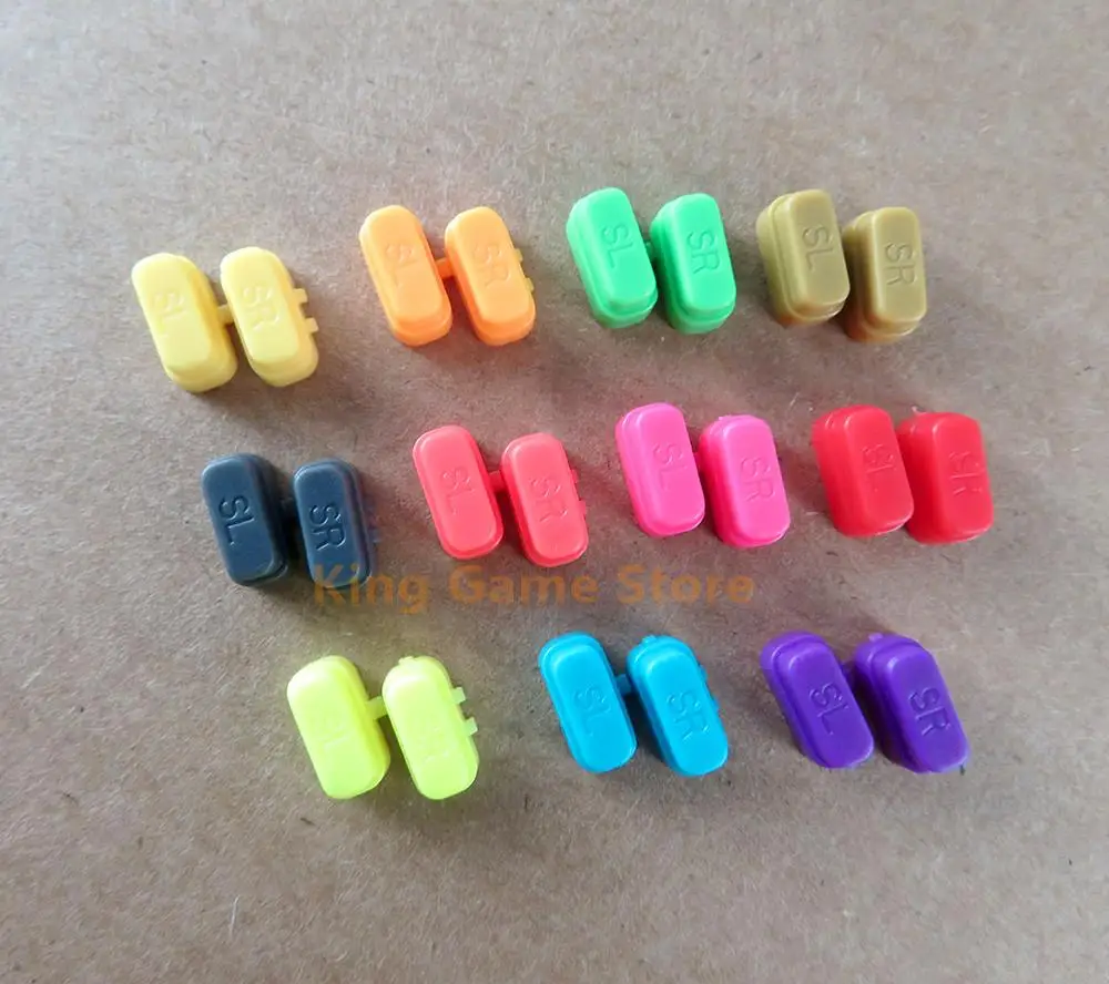 30sets Replacement Left Right SL SR Key Buttons for Nintend Switch Joy Con NS Key Plastic Button Repair Part Game Accessories